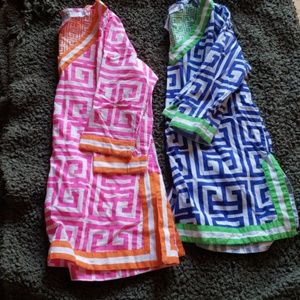 2 girls tunic dresses